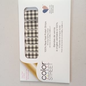 Color StreeColor Street Nail Strip Retired Plaid About You